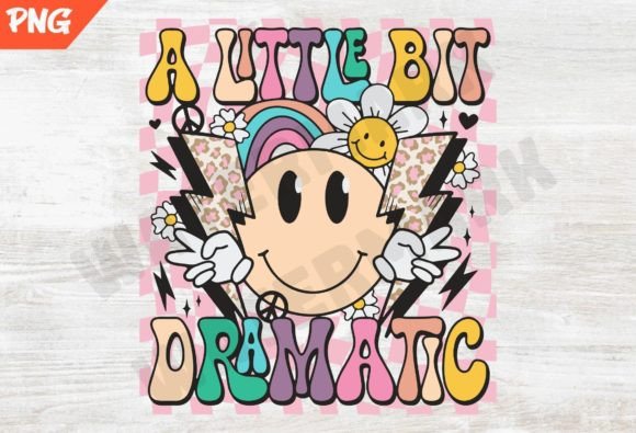 Download A Little Bit Dramatic Retro Png - Dramatic Collection